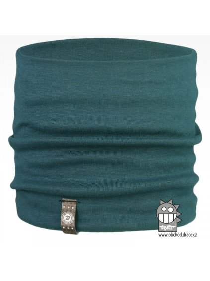 Nákrčník Alan vzor 13 petrol