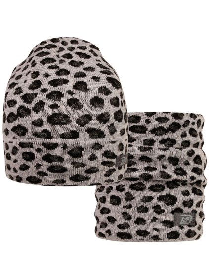 Merino pletená čepice a nákrčník