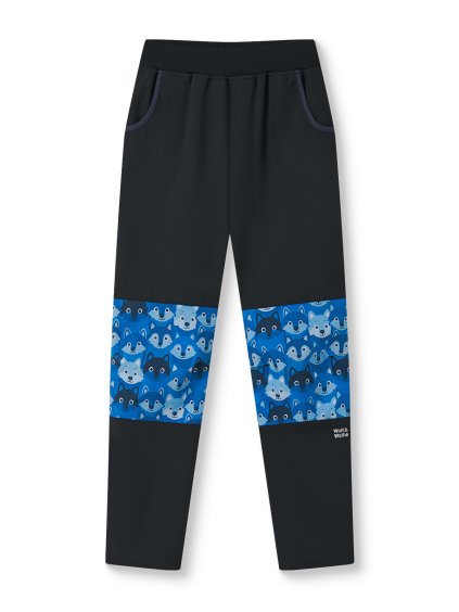 Chlapecké softshellové kalhoty bez fleecu