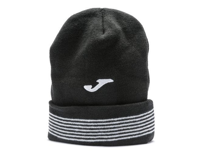 400393.100 ICELAND KNITTED HAT BLACK-WHITE