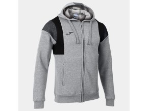 102733.251 CONFORT III ZIP-UP HOODIE MELANGE GREY