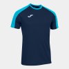 102748.342 ECO CHAMPIONSHIP SHORT SLEEVE T-SHIRT NAVY FLUOR TURQUOISE