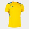 103081.907 CHAMPIONSHIP VII SHORT SLEEVE T-SHIRT YELLOW-ROYAL BLUE