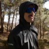 102518.100 R-NIGHT ICONIC RAINCOAT BLACK