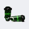 400865.104 DEFENSE SHIN GUARDS BLACK GREEN