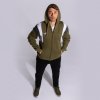 102733.482 CONFORT III ZIP-UP HOODIE KHAKI