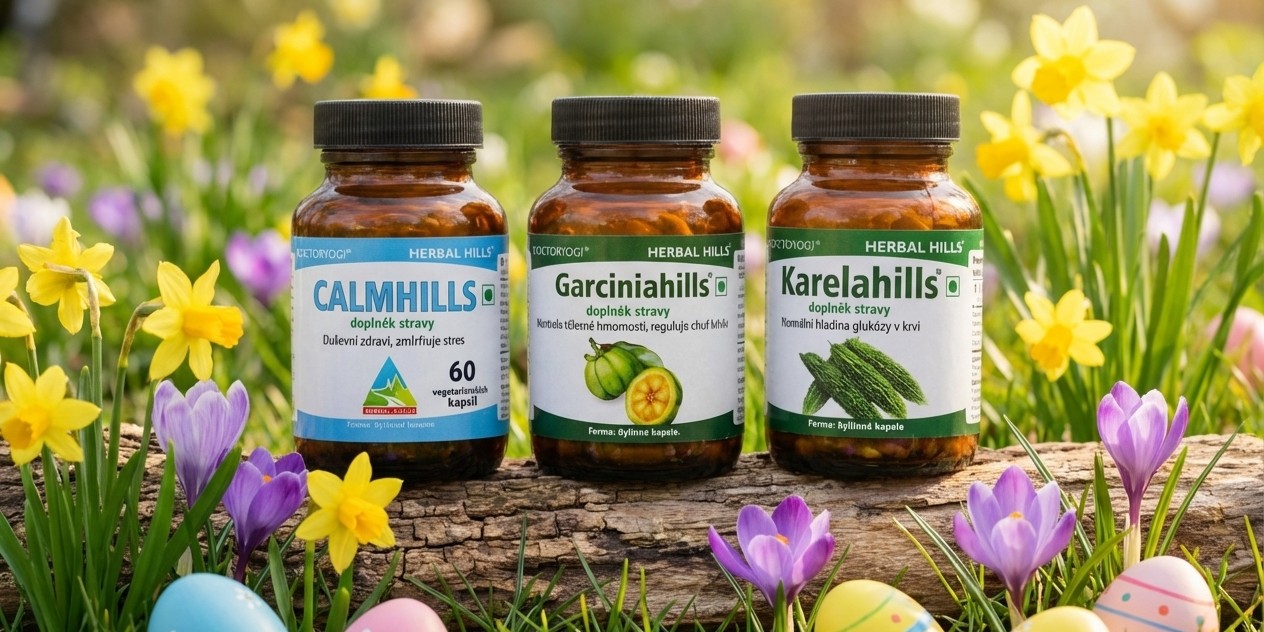 Calm- Garcinia- Karelahills v jarní velikonoční edici