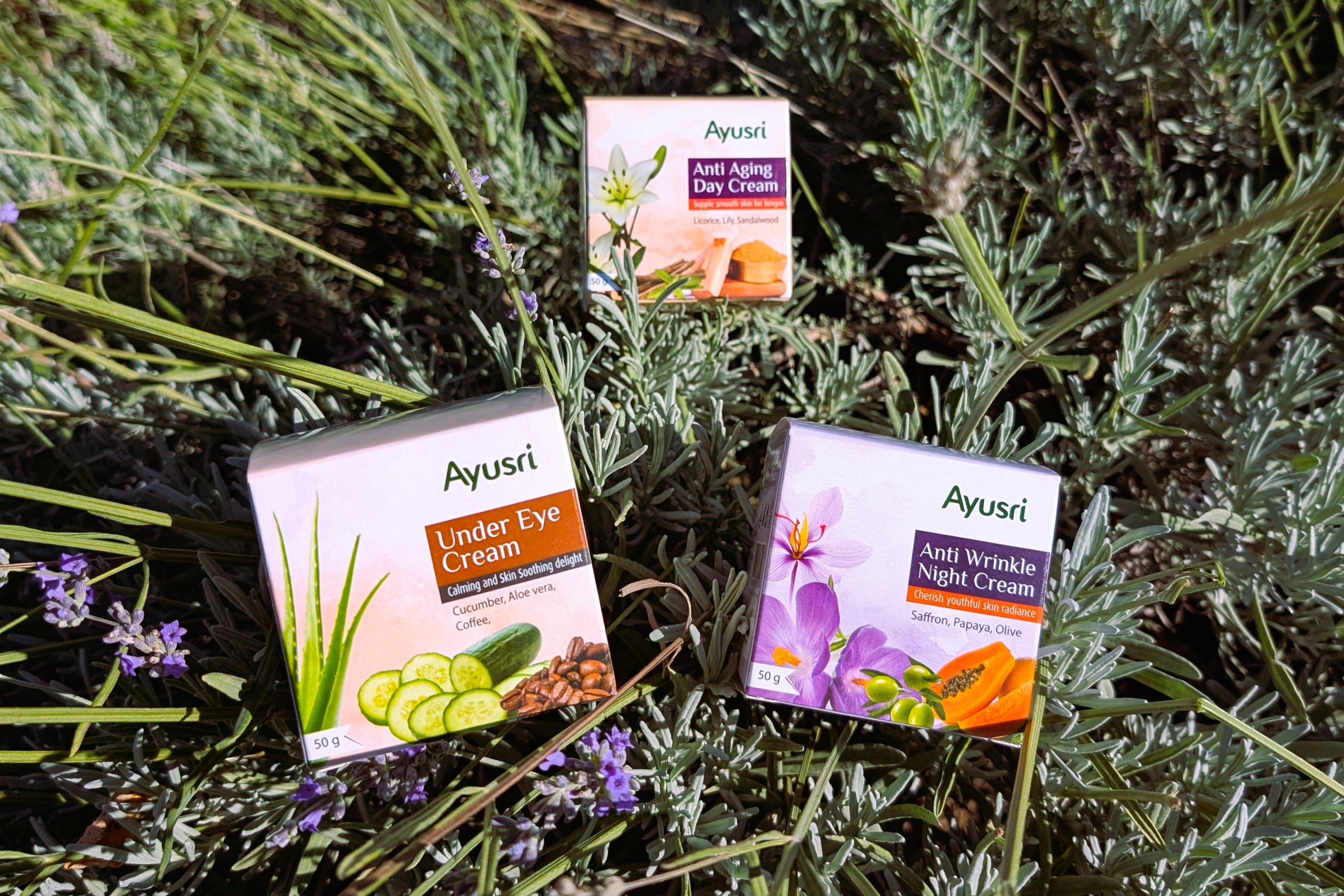 Přírodní ájurvédské pleťové krémy