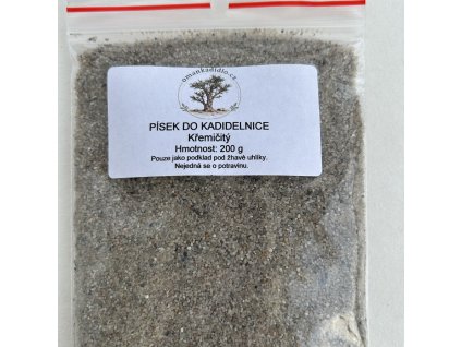 Písek do kadidelnice – křemičitý (200 g)