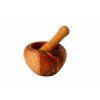 Hmoždíř z olivového dřeva 8 cm