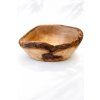 Rustikální mistička z olivého dřeva