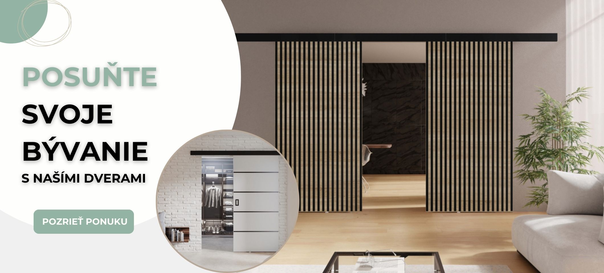 Posuvné dvere DESKTOP