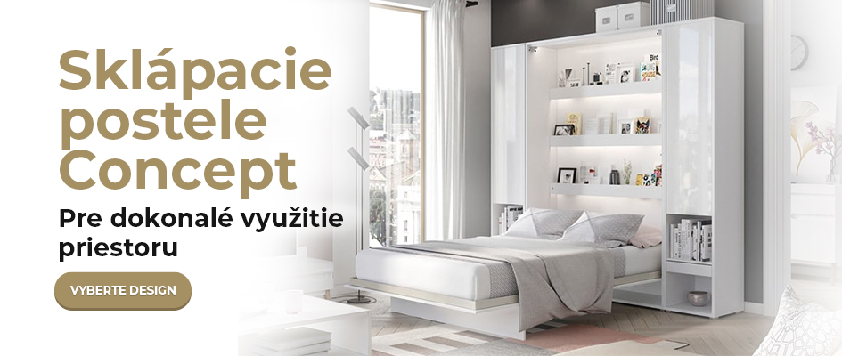 Moderné sklápacie postele Concept