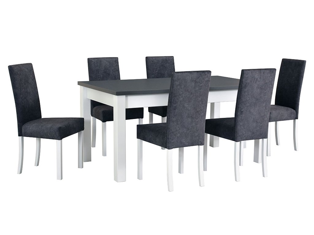 Jedinečný jedálenský set - stôl MODENA 1 / stoličky ROMA 2 |  omega-nabytok.sk