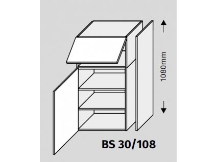 Double system BS 30/108 ku kuchynským linkám