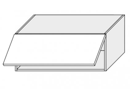Kuchynská skrinka horná, W4B/90 Amaro (Farba korpusu BIELA)