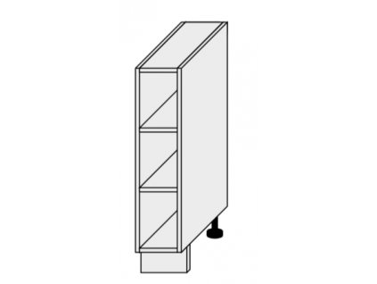 Kuchynská skrinka spodná, D15/O Amaro (Farba korpusu BIELA)