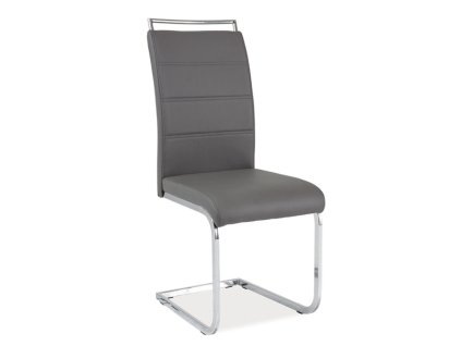 Jedálenská stolička H-441 | ekokoža (Farba biela/čierna)