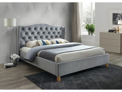 Manželská posteľ ASPEN VELVET 180x200 cm