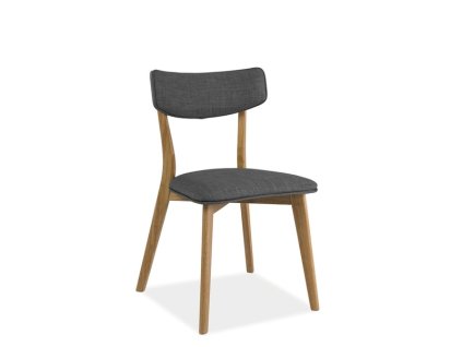 Jedálenská stolička KARL / sivá