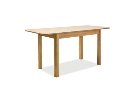 Jedálenský stôl Diego II 120(160) (Farba biely mat)