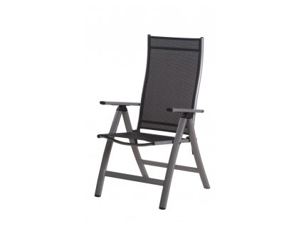 main london chair textilen black s006 silver frame m17