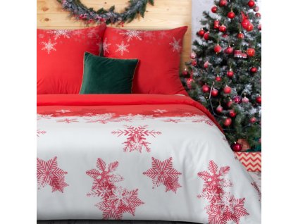 krasne vianocne obliecky santa 140x200 70x80cm