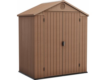 zahradny domcek CHARLES 6x4 hnedy