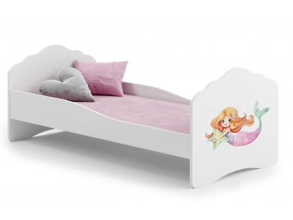 jednolozkova postel casimo biela morska panna
