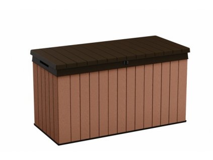 drawine 570 záhradný box hnedý plastový