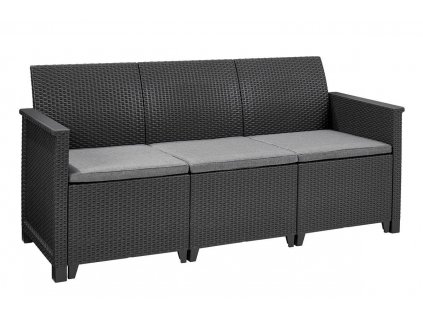 moderná pohovka ALODIA seater sofa 3 grafit