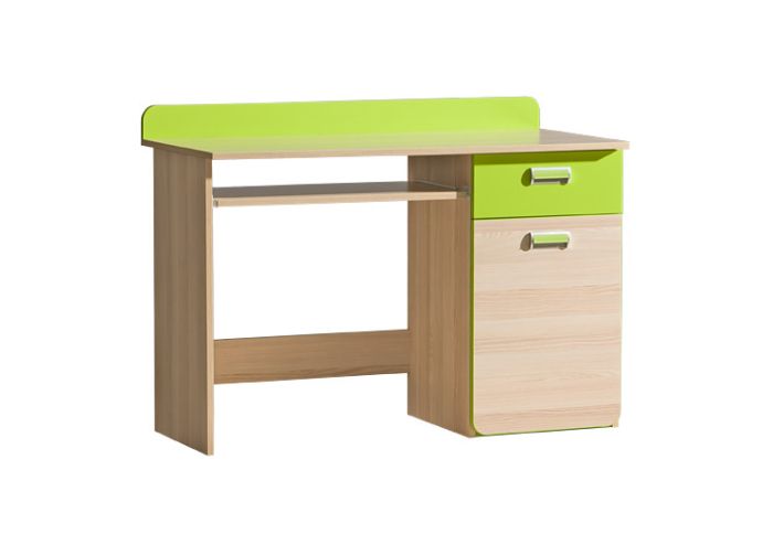 Dolmar Písací stolík CORNETO L10 FARBA: Jaseň / zelená