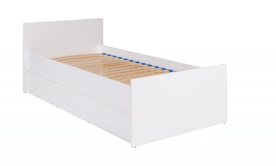 ArtMadex Jednolôžková posteľ COSMO C08 FARBA: Biela