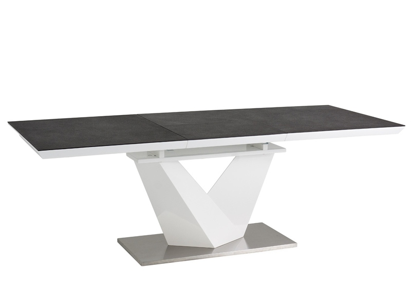Signal Jedálenský stôl ALARAS II stoly: 75 x 90 x 160 / 220 cm