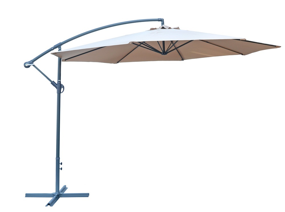 ArtRoja Záhradný slnečník kovový 8080 | béžová 350 cm