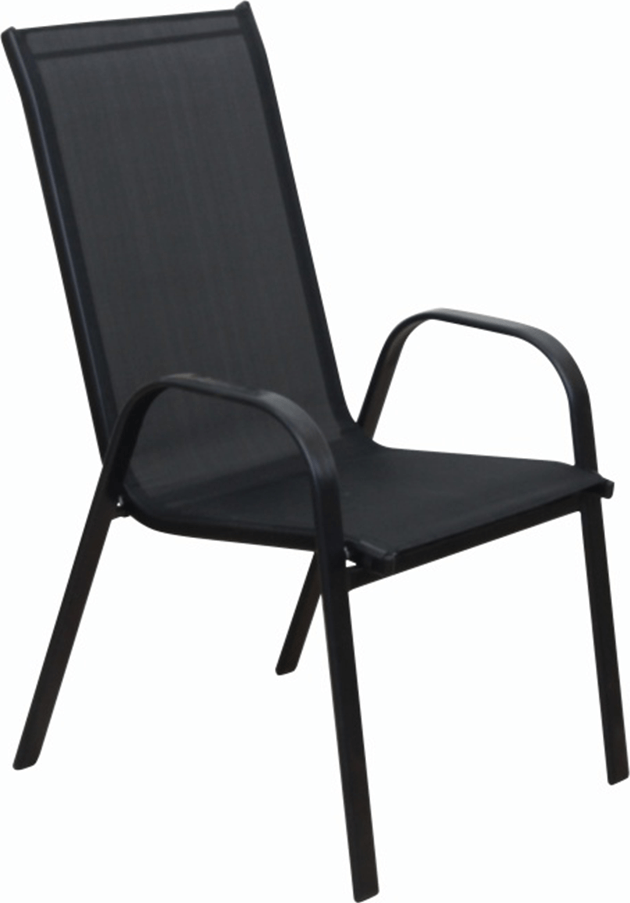 ArtRoja Záhradná stolička  XT1012C | čierna