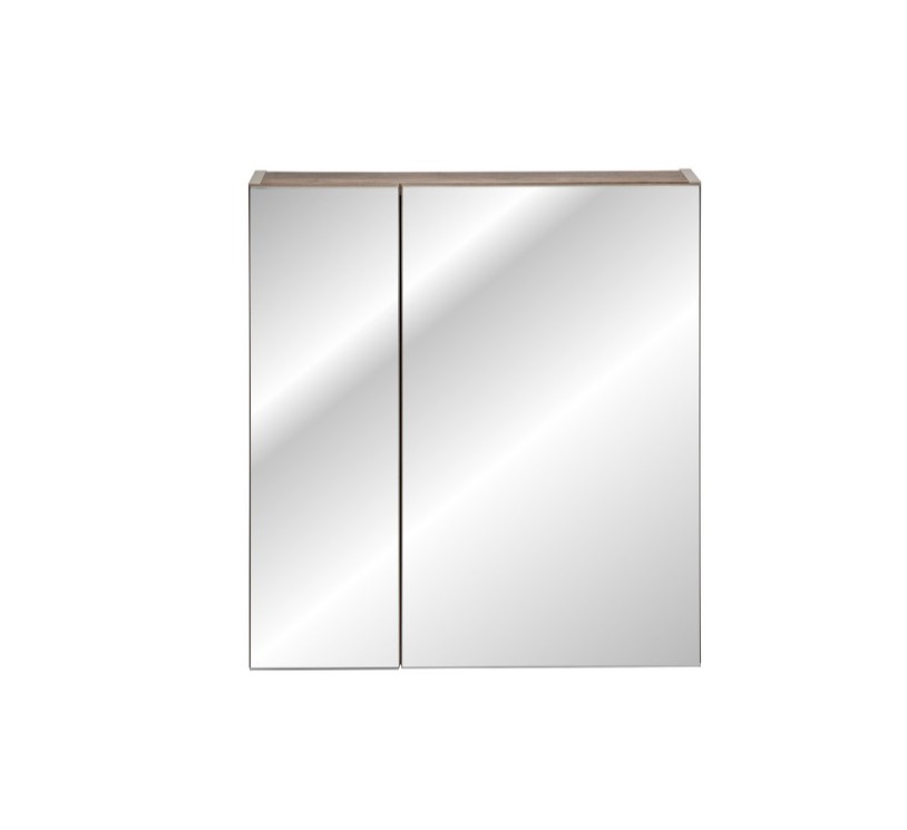 ArtCom Kúpeľňa SANTA FE TAUPE TYP: zrkadlová skrinka 84-60-A-2D: 60 x 65 x 17 cm