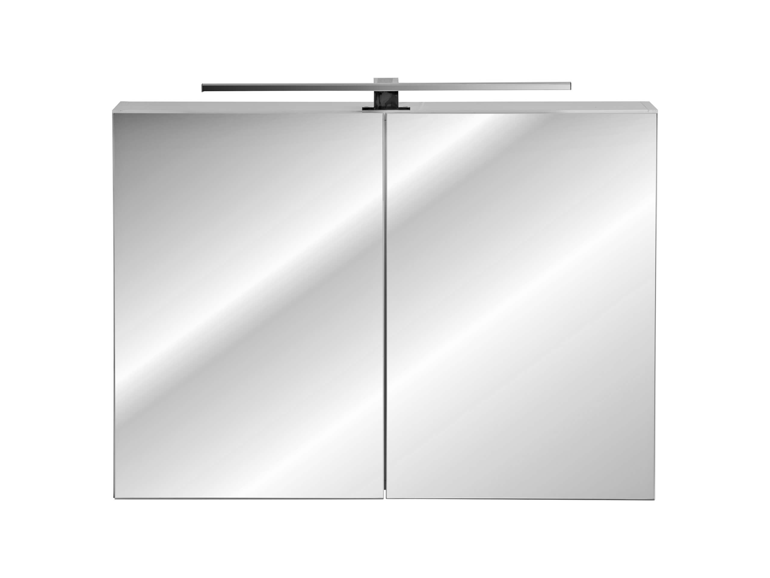 ArtCom Kúpeľňa LEONARDO WHITE TYP: zrkadlová skrinka 84-90 2D: 90 x 65 x 16,8 cm