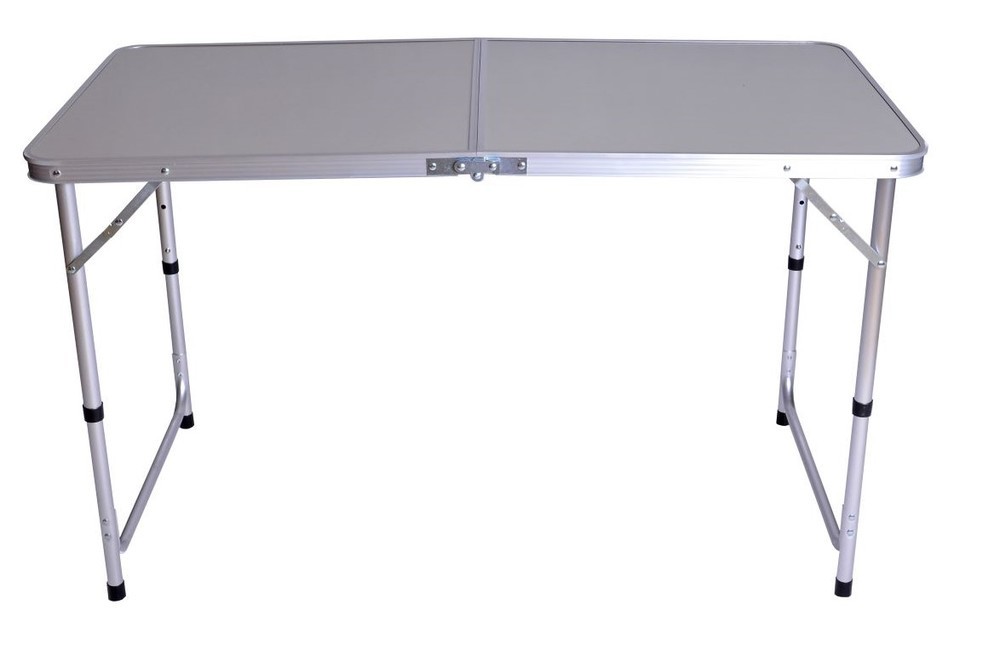 ArtRoja Campingový stôl | sivá 60 x 120 cm