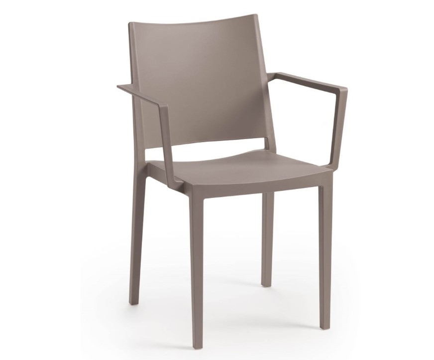 ArtRoja Záhradná stolička MOSK ARMCHAIR FARBA: Taupe