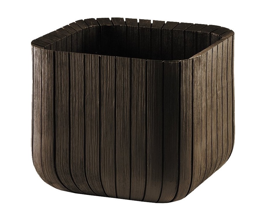 KETER Kvetináč BRICK PLANTER SM | hnedá