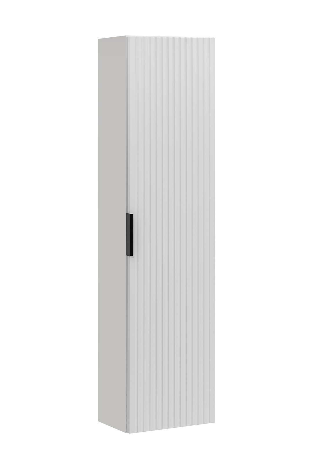 ArtCom Kúpeľňová zostava ADEL White TYP: Vysoká kúpeľňová skrinka ADEL WHITE 80-01-B-1D / 35 x 140 x 25 cm