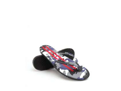 Žabky Double Red Slippers Camo Shark obr1