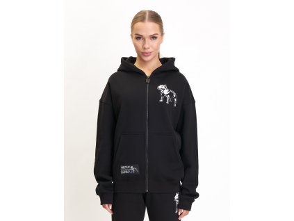 woman basic zip hoodie