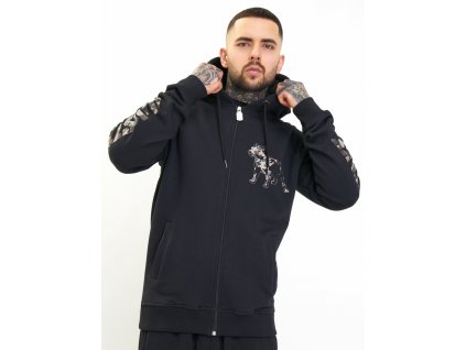 amstaff logo 20 ziphoodie black camouflage