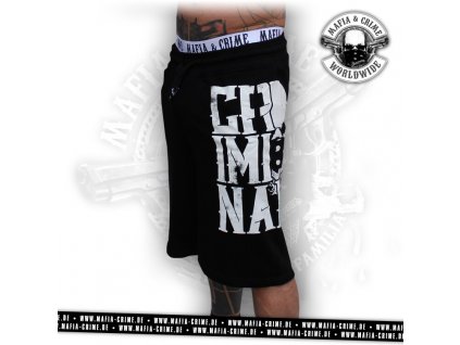 mc criminal logo boys short pant