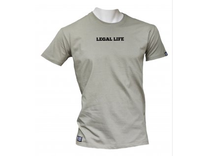 Pánské triko LEGAL LIFE Basic LA Olive