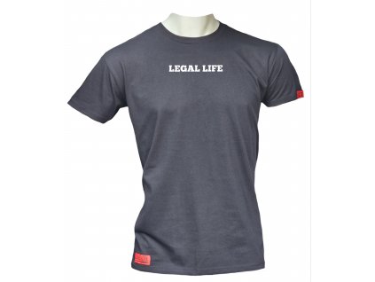 Pánské triko LEGAL LIFE Basic LA Black