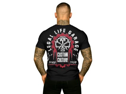 garage black back