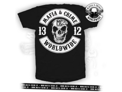 mc 1312 patch boys shirt schwarz weiss s